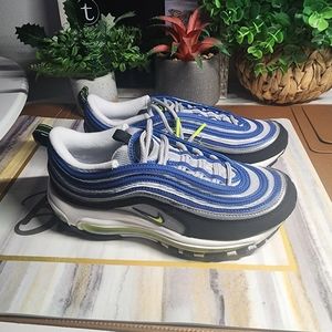 Nike Air Max 97 OG Shoes Women  Sneakers Atlantic Blue/Yellow DM0028-400